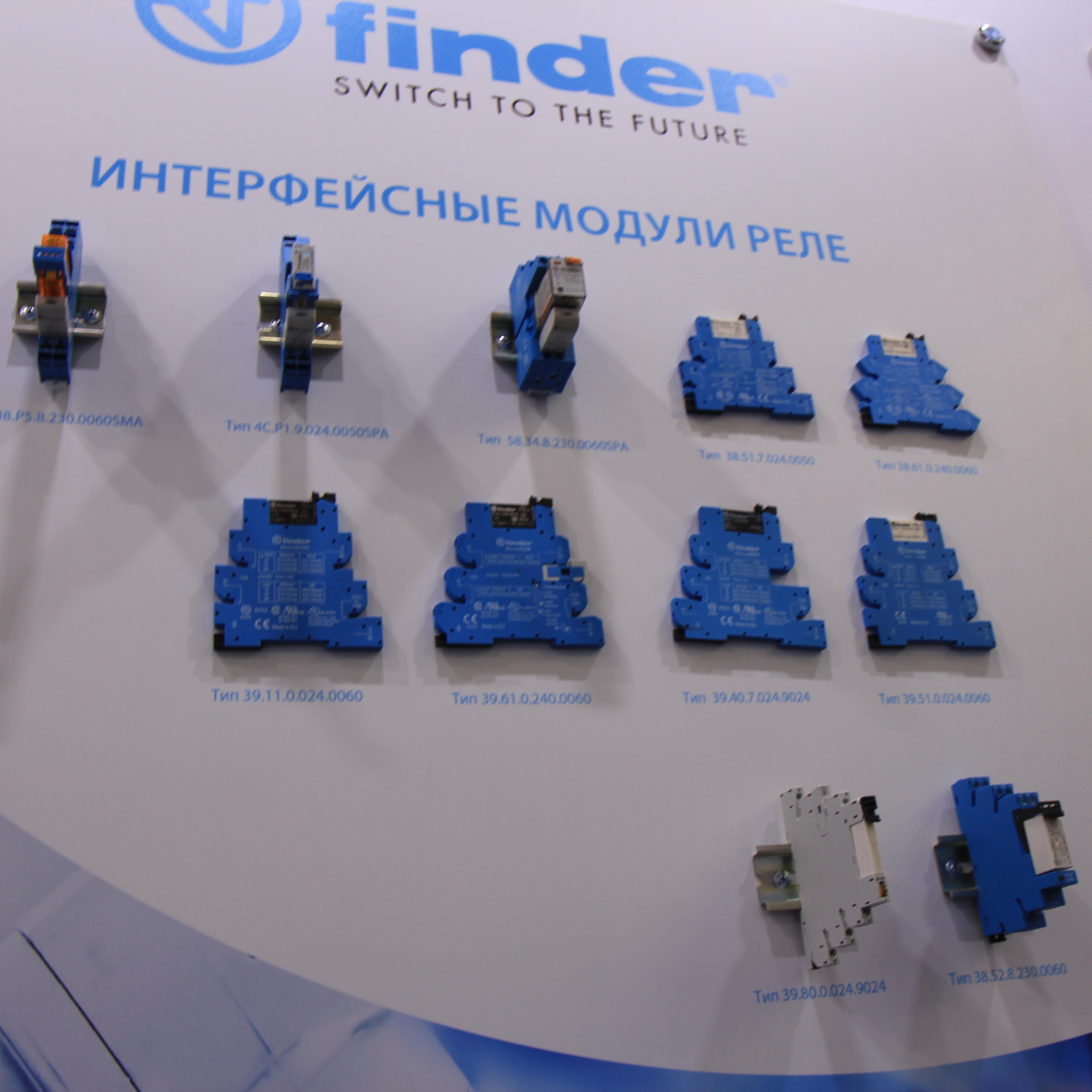 FINDER-реле и интерфейсные модули