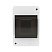 Щиток 4 мод настенный FRAME, белый, с тонированной дверцей DKC F04W0WD - Ros-Electric