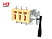 Выключатель-разъединитель ВР32-31В3/0 правая рукоятка HLT ELECTRIC 091-07-001 - Ros-Electric
