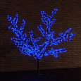 Светодиодное дерево "Сакура", высота 2,4м, диаметр кроны 2,0м, RGB светодиоды, контроллер, IP65, пон 531-129 NEON-NIGHT