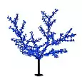 Светодиодное дерево "Сакура", высота 1,5м, диаметр кроны 1,8м, синие светодиоды, IP 65, понижающий т 531-103 NEON-NIGHT
