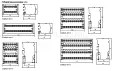 Модульный распределительный блок на DIN-рейку МРБ-125 4П 125А 4х11 групп SQ0823-0014 TDM/ТДМ