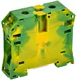 Колодка клеммная CTS-PEN заземляющая монтаж на несколько направляющих 70мм2 желто-зеленая YCT11-02-K52-070 IEK/ИЭК