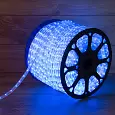 Дюралайт LED, свечение с динамикой (3 жилы) (3W) - синий,36 LED/м, 2,4Вт/м, Ø13мм, бухта 100м 121-323 NEON-NIGHT